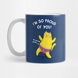 Proud Pants Cat Mug